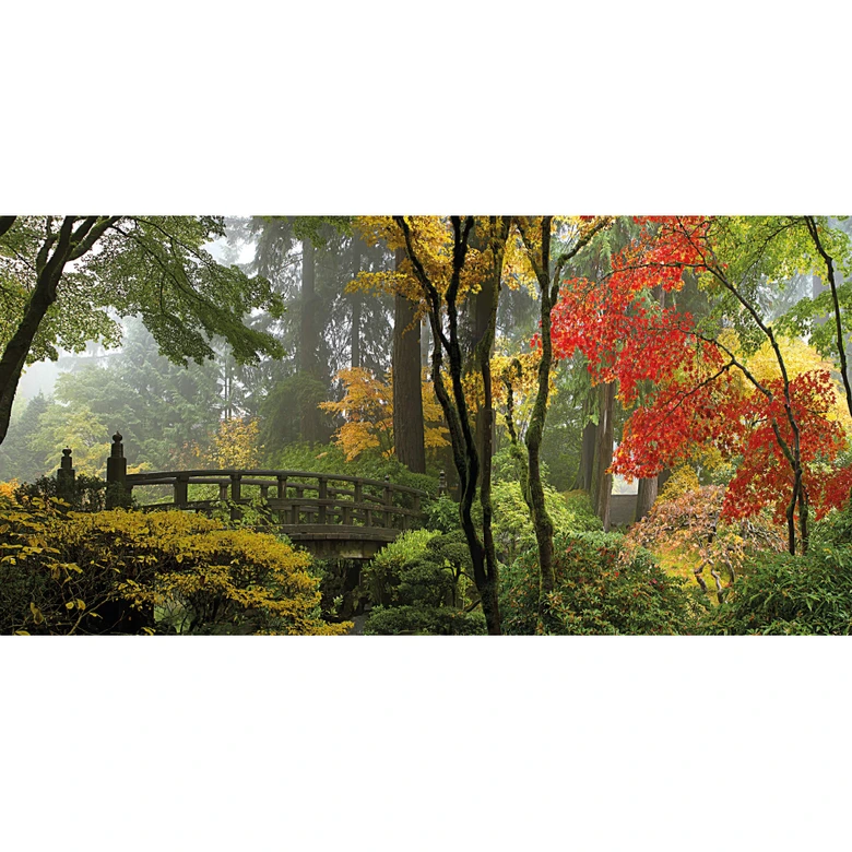 Fototapete Japanischer Garten - 528x260 cm 