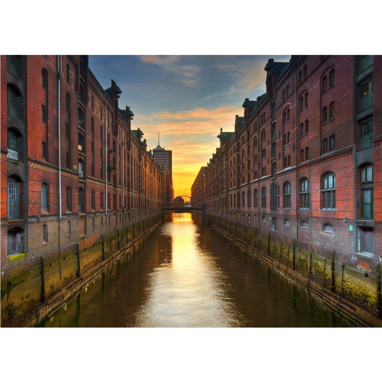 Fotomural Flota de Hamburgo 