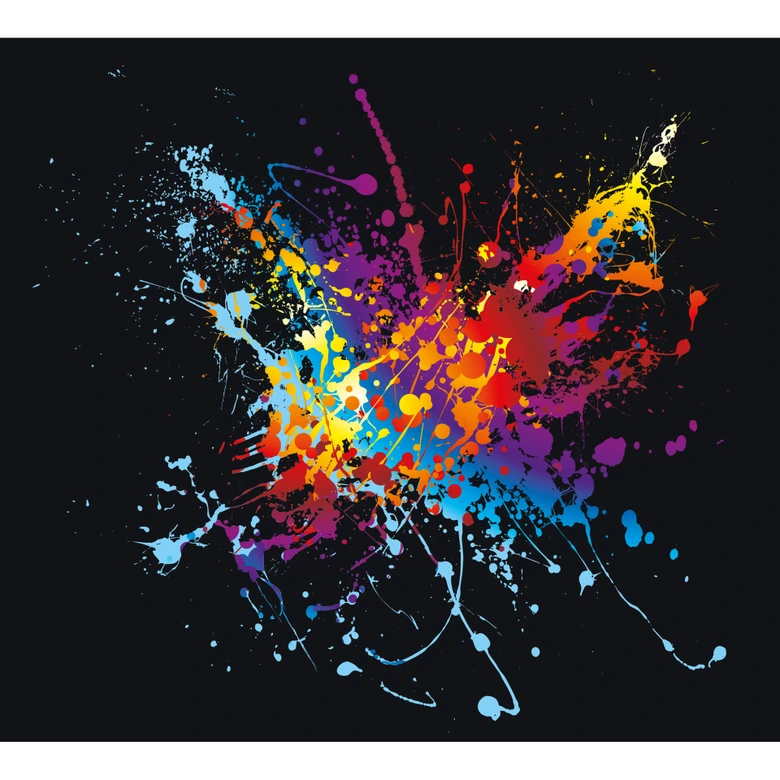 Colour Explosion - Wall Mural 