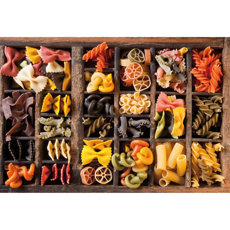 Fototapete Collection of Noodles - 384x260 cm 