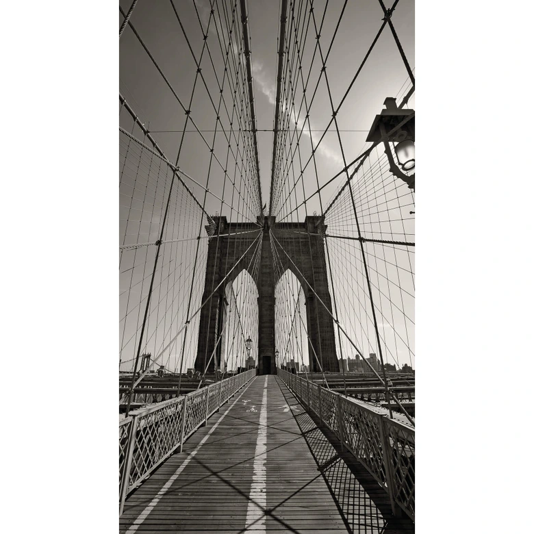 Fotomural Puente de Brooklyn perspectiva 