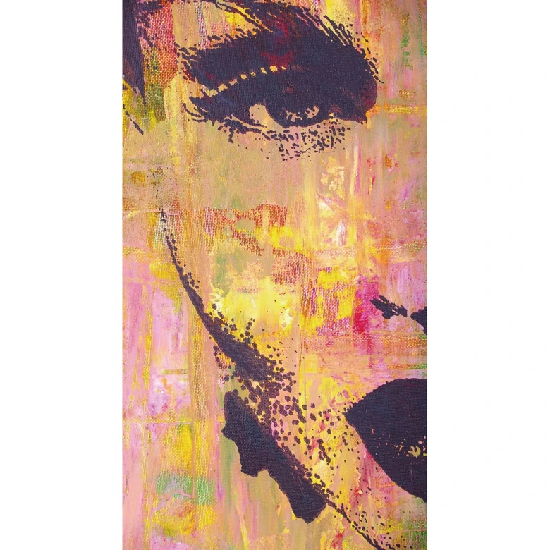 Popart-Portrait - Wall Mural 