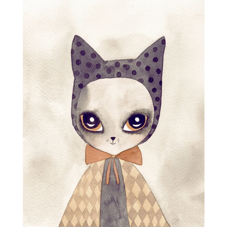 Fototapet Carnival Cat 