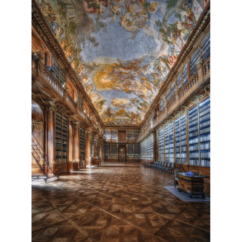 Wall Mural Aurednik - Philosophical hall monastery Strahov 