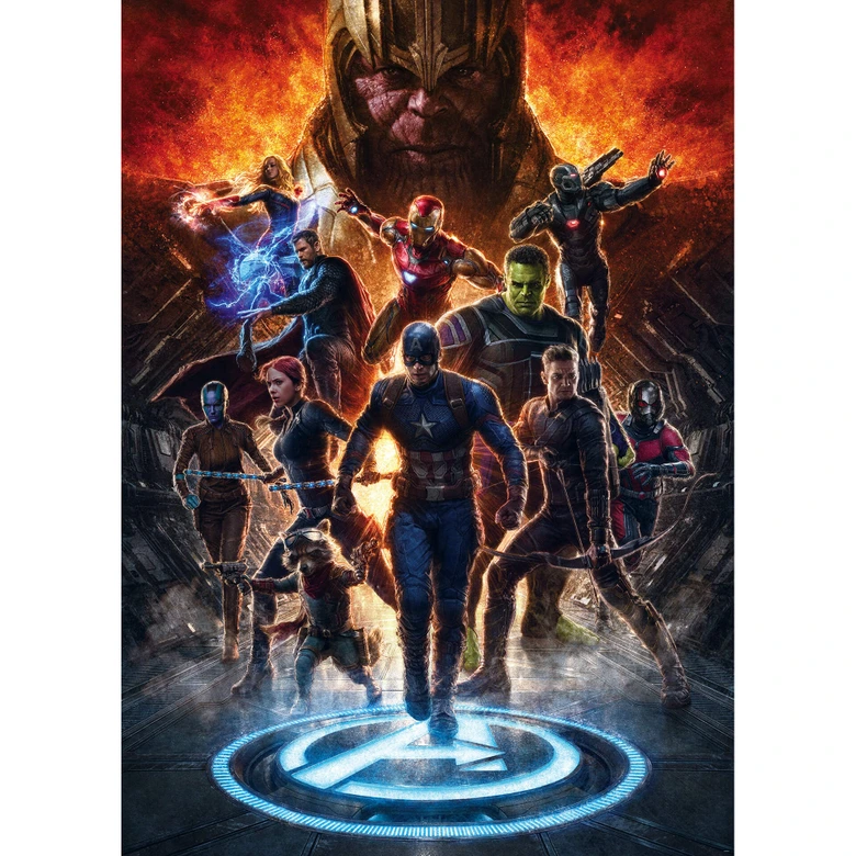 Vlies Fototapete - Avengers vs Thanos - 200 x 280 cm 