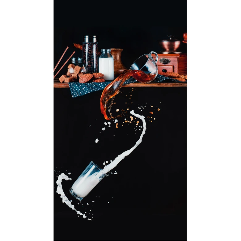 Fotomural Belenko - Leche desde arriba - 144x260 cm 