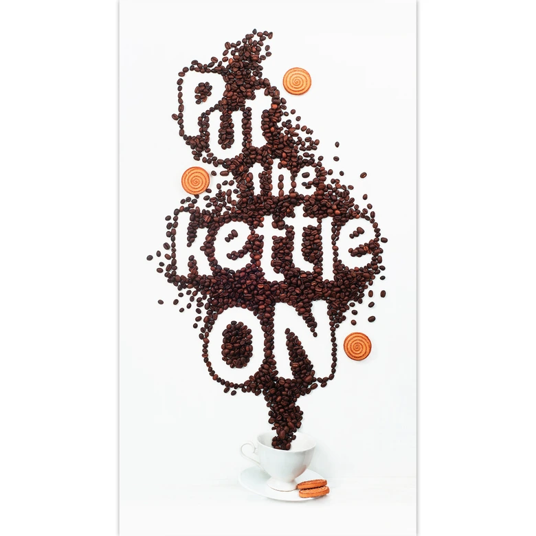 Fototapet Belenko - Sätt på vattenkokaren - 144x260 cm 