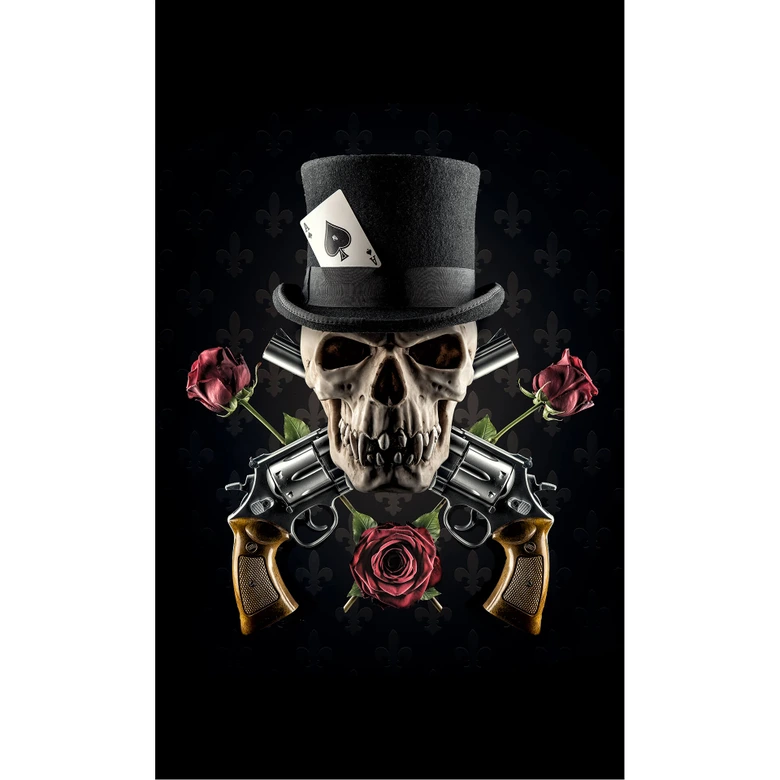 Fotobehang Damstén - Guns and Roses 