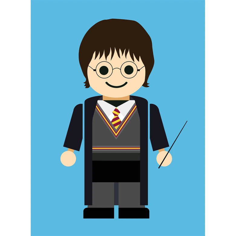 Fototapete Gomes - Harry Potter Spielzeug - 192x260 cm 