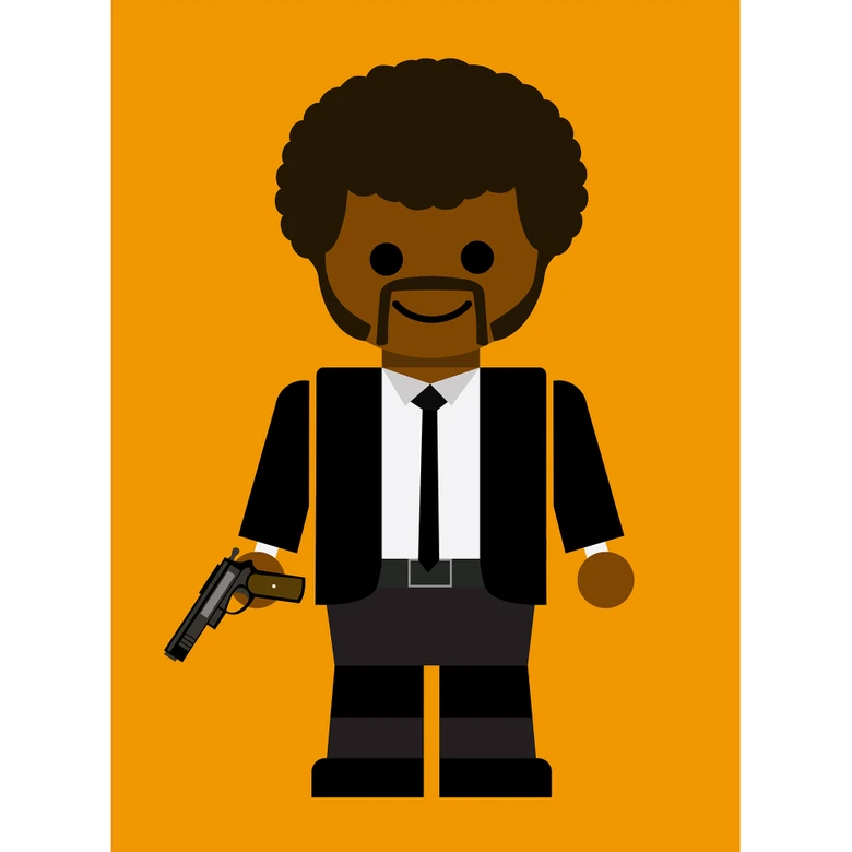Papier peint photo Gomes - Pulp Fiction jouet Jules 