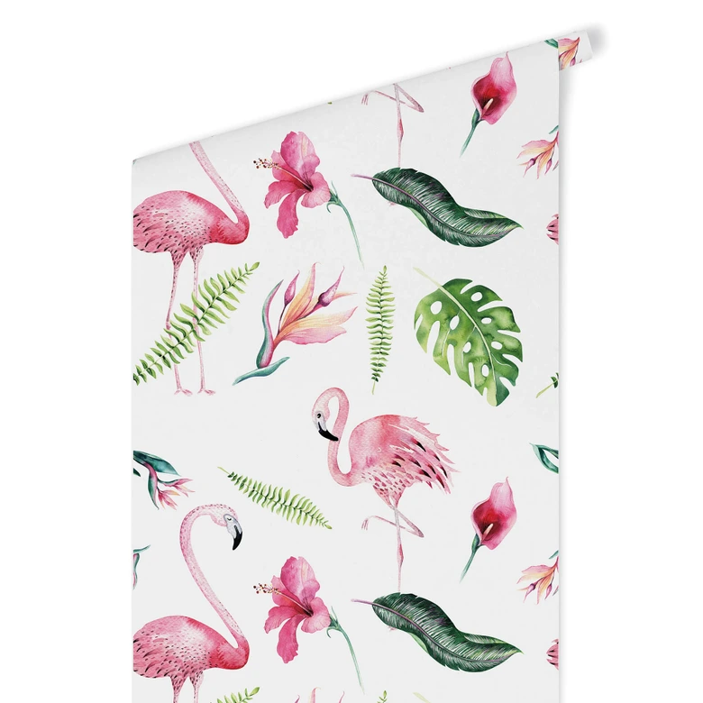 Mustertapete Kvilis - Tropicana-Flamingo 02 