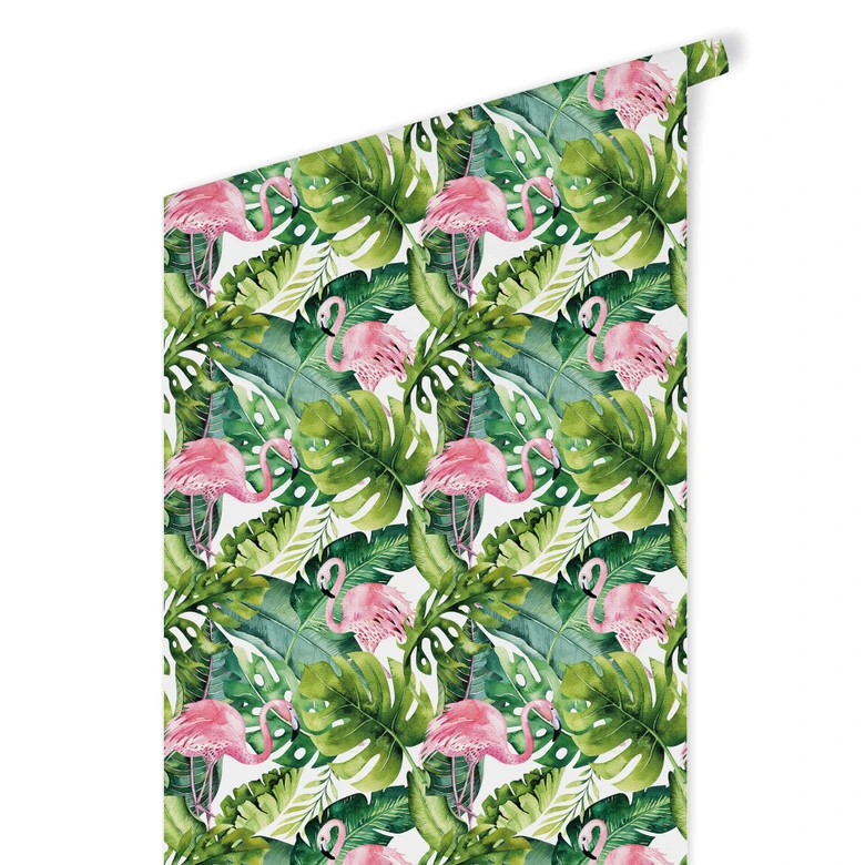 Mustertapete Kvilis - Tropicana-Flamingo 01 