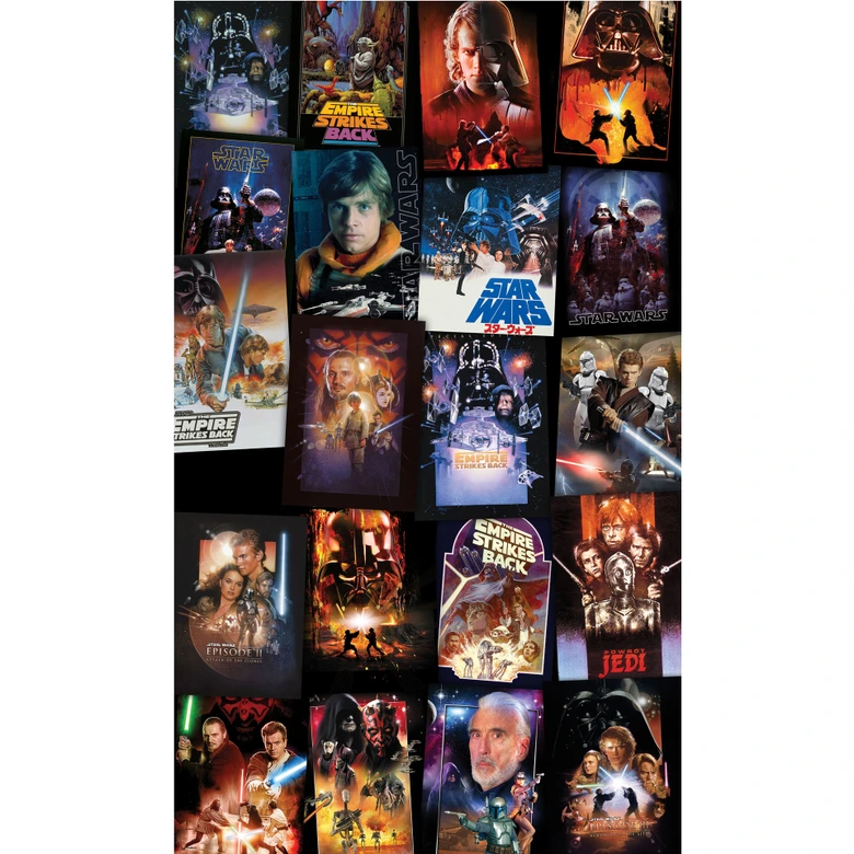 Vlies Panel Star Wars Posters Collage 