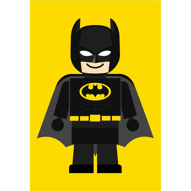Wall Mural Gomes - Batman toy 