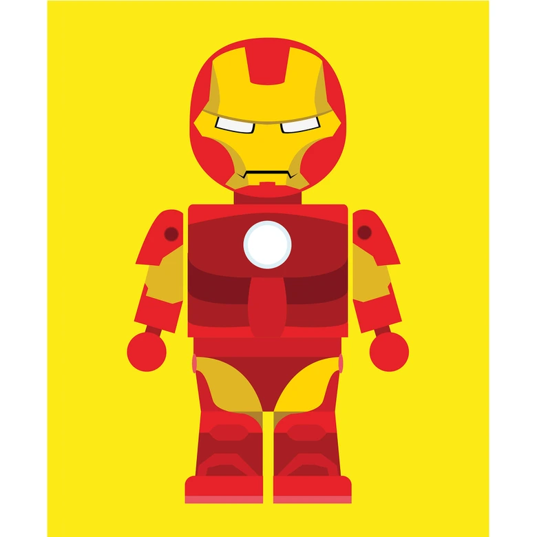 Fototapete Gomes - Iron Man Spielzeug 