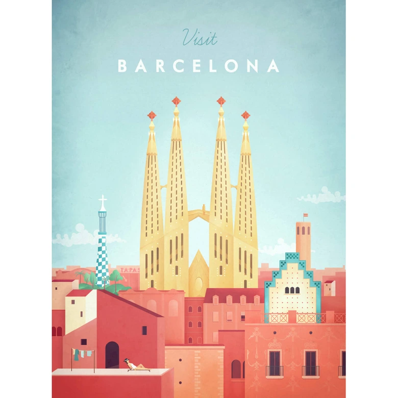 Fototapet - Rivers - Barcelona 