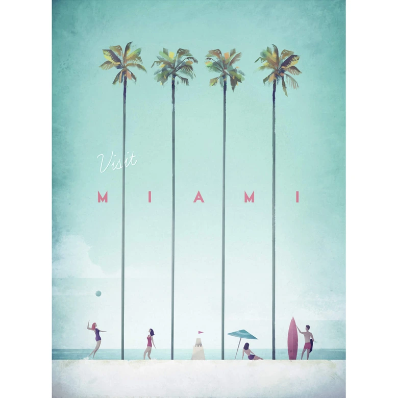 Fototapete Rivers - Miami 