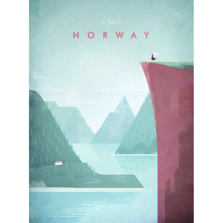 Fototapete Rivers - Norwegen 