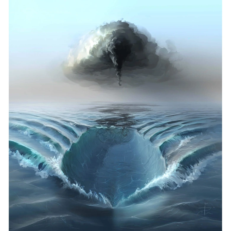 Fototapet - Aerroscape - Ghostship 