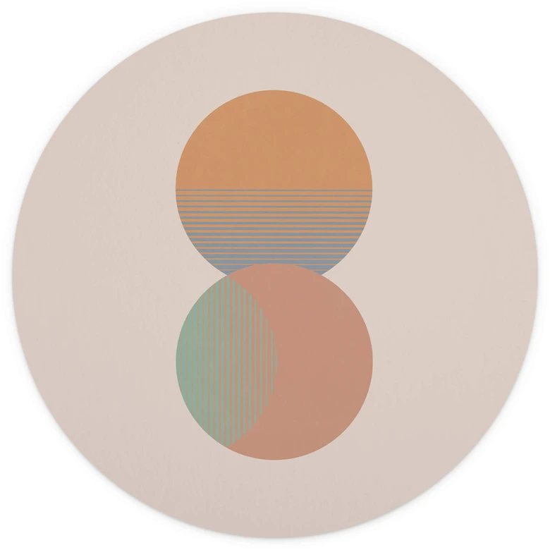 Behangcirkel Orara Studio - Sun and Moon - vliesbehang/zelfklevend vliesbehang 