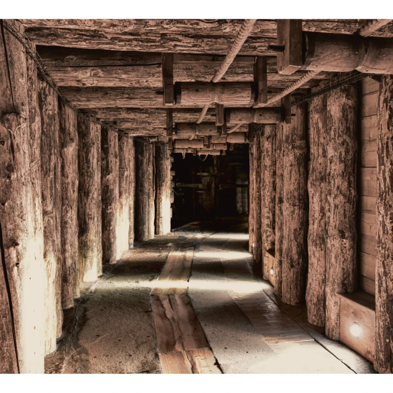 Fototapete Bergwerk 