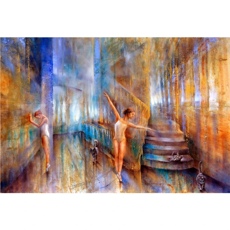 Fototapete Schmucker - Cats - 384x260 cm 