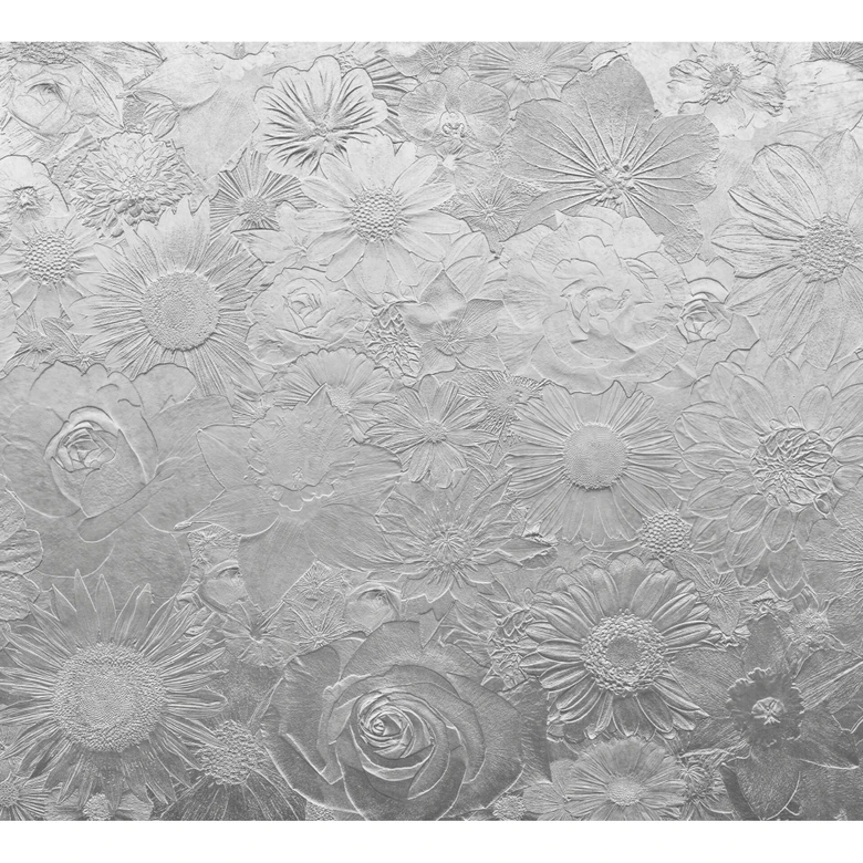 Fototapet - Silverblommor 