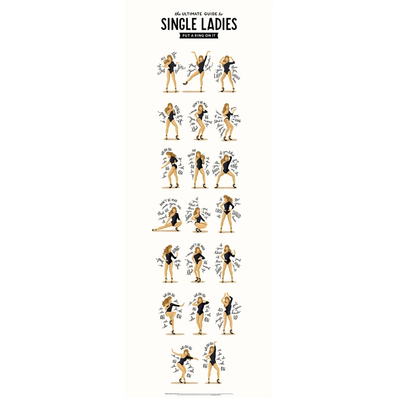 Fototapete Tohmé - Single Ladies 