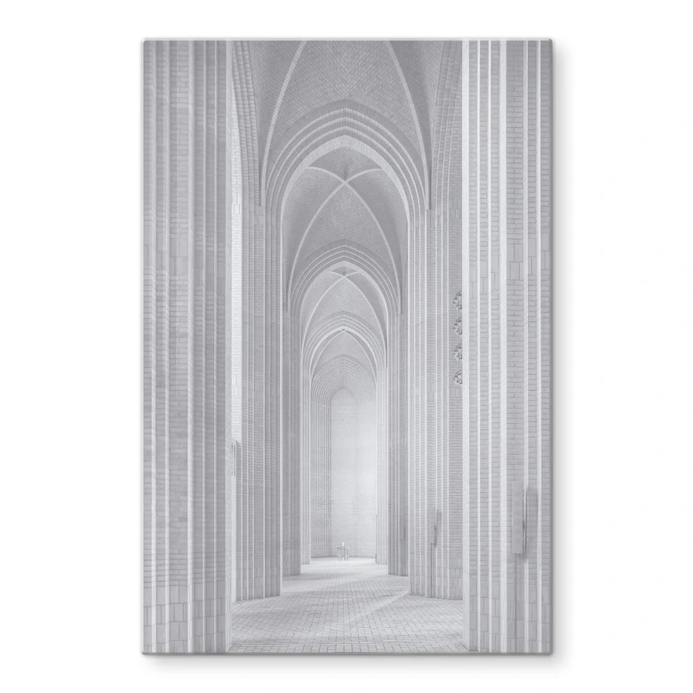 Glasbild Fleckenstein - Grundtvigskirche 
