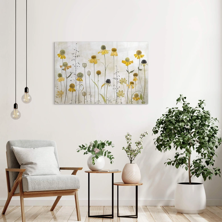 Glasbild Disher - Sonnenbraut 
