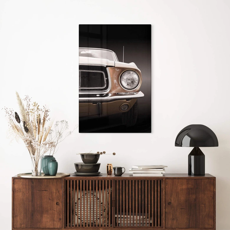 Glasbild Gube - American Classic Car 