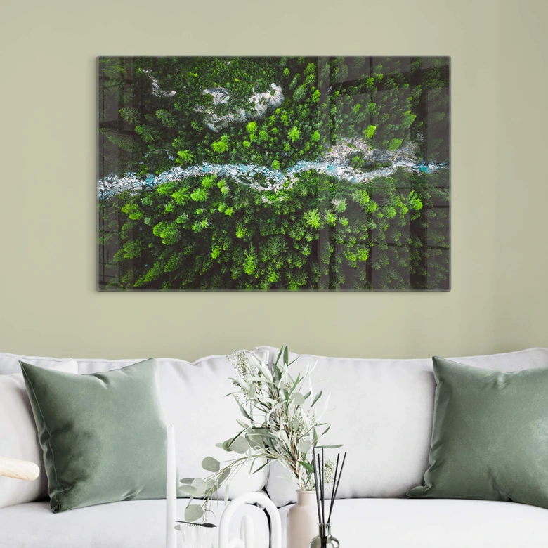 Glasbild Murko - Mutter Natur 