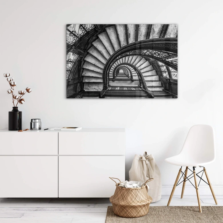 Glasbild Sun - The Rookery 