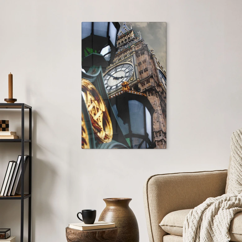 Glasbild The Big Ben 
