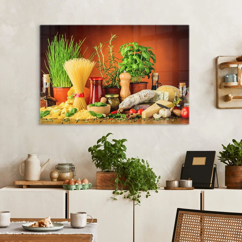 Italian Cooking - Glass Art 