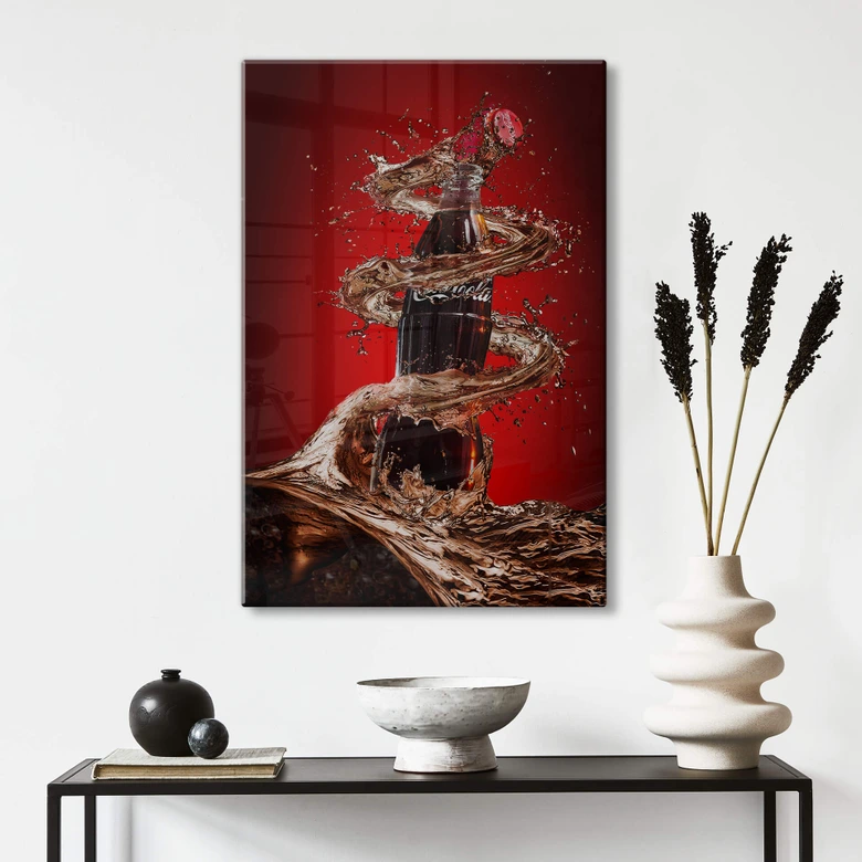 Glasbild Yunta - Geöffnetes Glück 