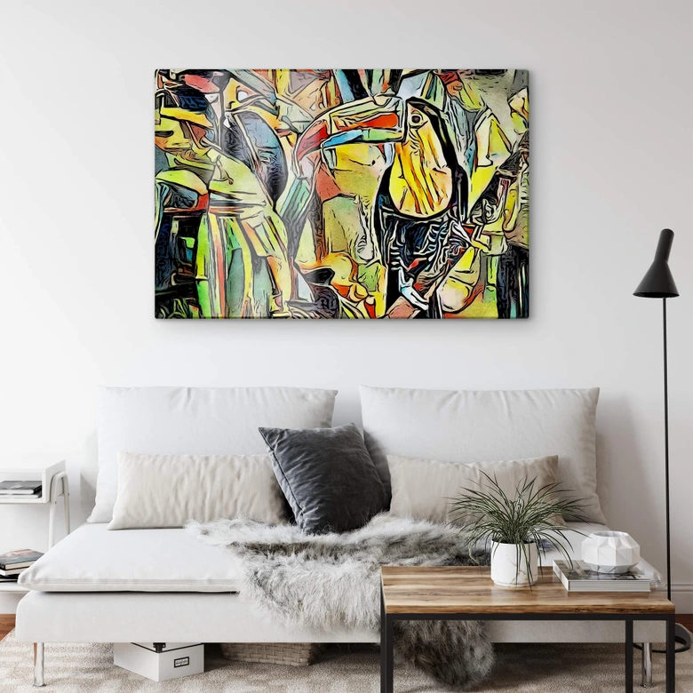 Glasbild Zamart - Tukan 
