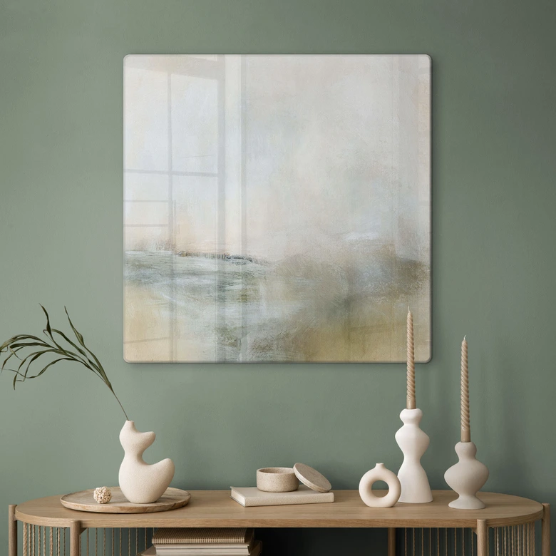 Tableau sur verre Abstrait doré - Hobday 