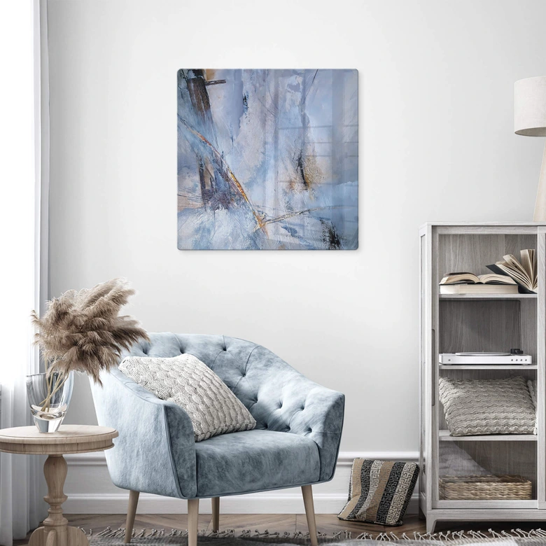 Tableau sur verre Schmucker - S'envoler - Carré 