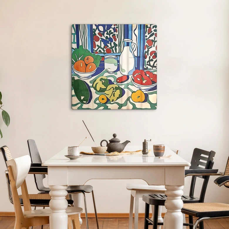 Tableau sur verre Do Not Stop - Panneau sur fond de ciel bleu turquoise - CosmoZach 