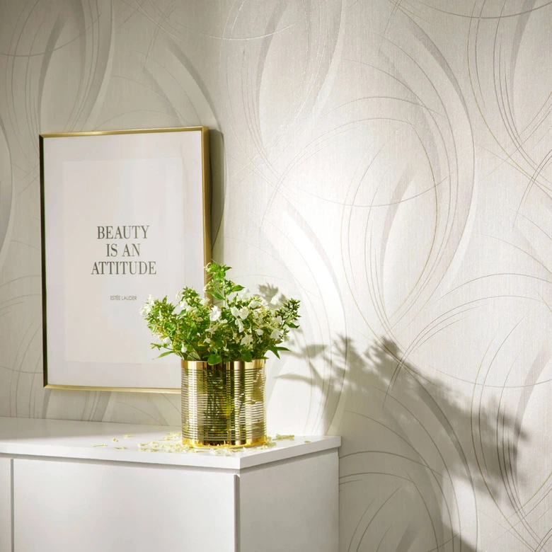 Guido Maria Kretschmer Vliestapete Fashion for Walls hellgrau 