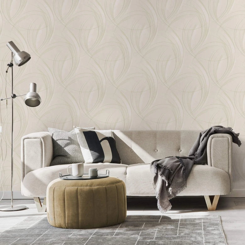 Guido Maria Kretschmer Vliestapete Fashion for Walls taupe 