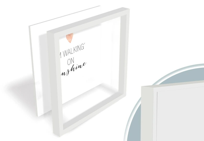 Wandbild Confetti & Cream - I'm walking on sunshine 