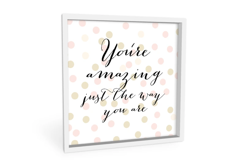 Wandbild Confetti & Cream - You are amazing 