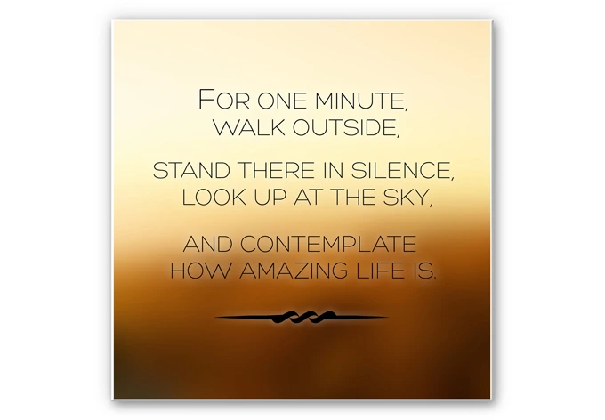 Wanddecoratie For One Minute (2-delig) 