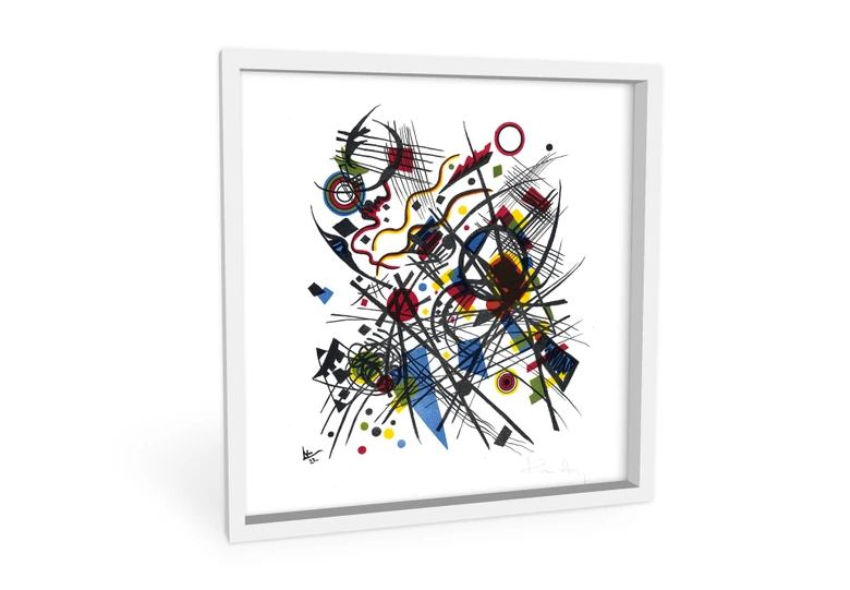 Wanddecoratie Kandinsky – Lithografie 