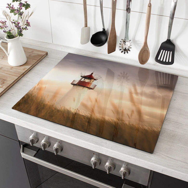 Stove cover plate Lighthouse on the coast of Sylt - Eisenmann 