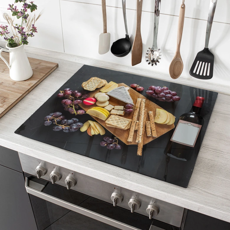 Hob Cover Cheese and Wine 