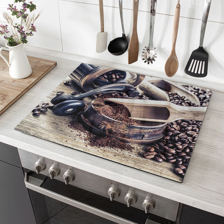 Hob Cover Coffee Beans 