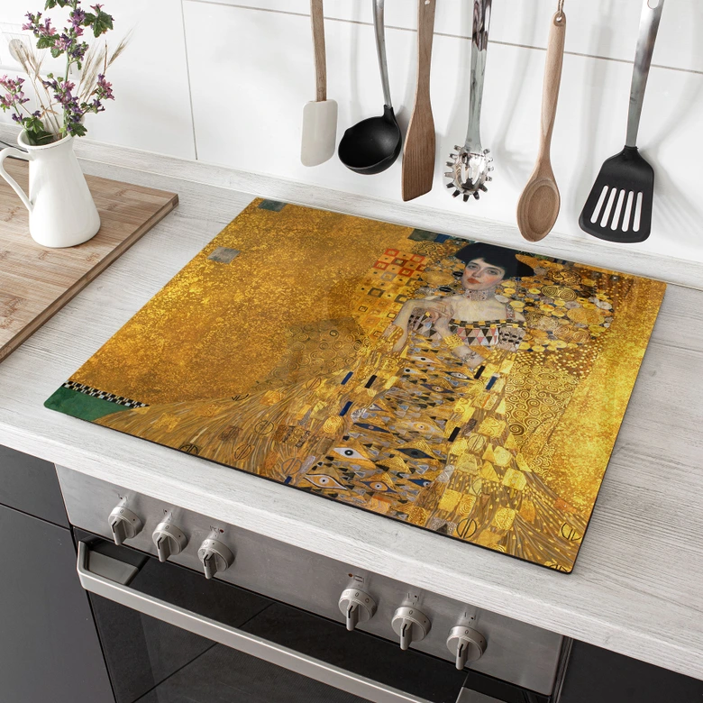 Stove cover plate - Klimt - Portrait of Adele Bloch-Bauer 